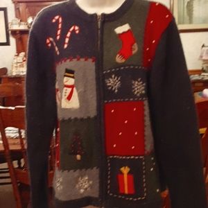 Croft & Barrow holiday cardigan sweater